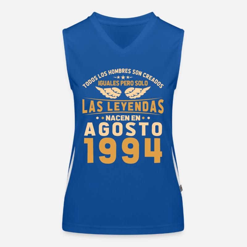 Die Legenden August 1994 Funktionelles Kontrast-Tank Top für Frauen