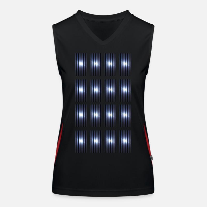 Hypnotic shadow Women's Functional Contrast Tank Top