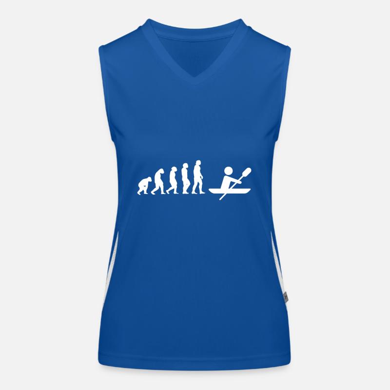 Evolution Ruderer Funktionelles Kontrast-Tank Top für Frauen