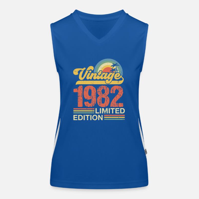 1982 Women's Functional Contrast Tank Top