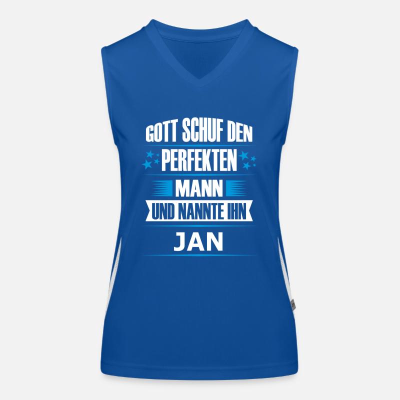 JAN Funktionelles Kontrast-Tank Top für Frauen
