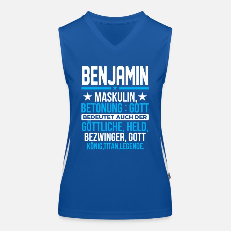 BENJAMIN - Titan Funktionelles Kontrast-Tank Top für Frauen