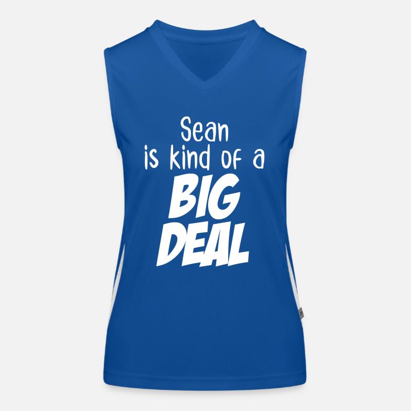 Sean ist eine große Sache Funktionelles Kontrast-Tank Top für Frauen