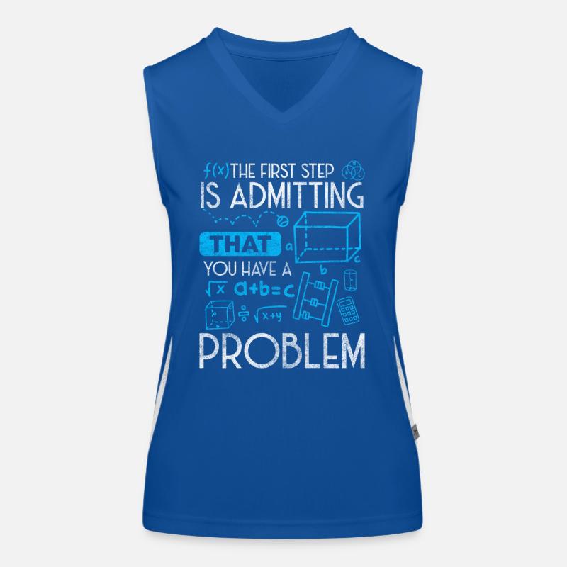 Problems, sayings, sarcasm Women's Functional Contrast Tank Top