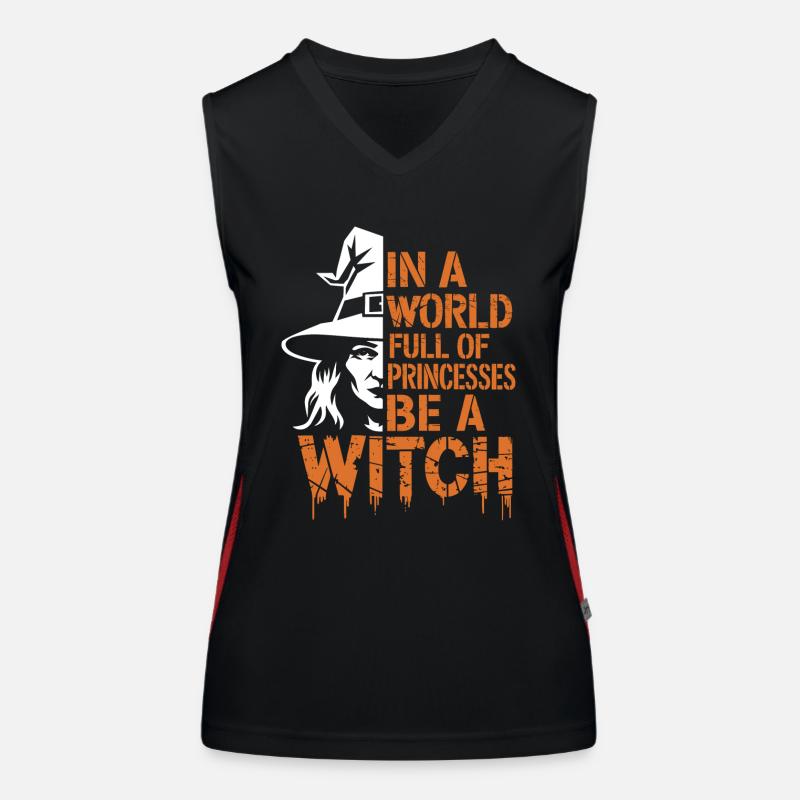 Statement for modern witches Women's Functional Contrast Tank Top
