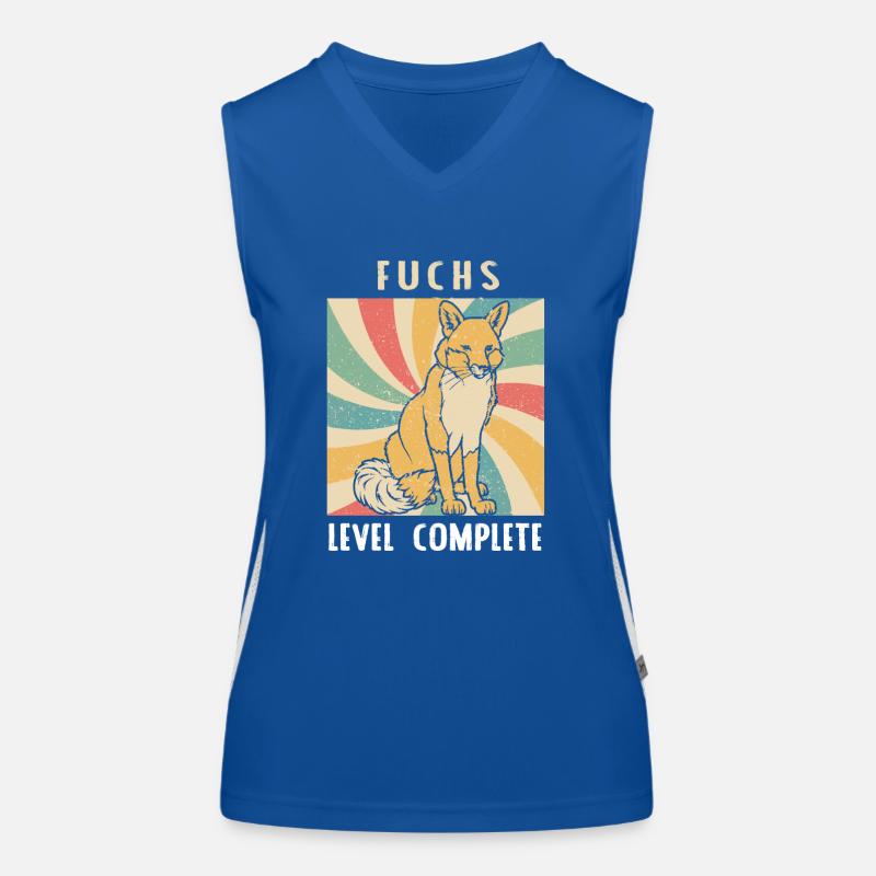 Fuchs level complete Funktionelles Kontrast-Tank Top für Frauen