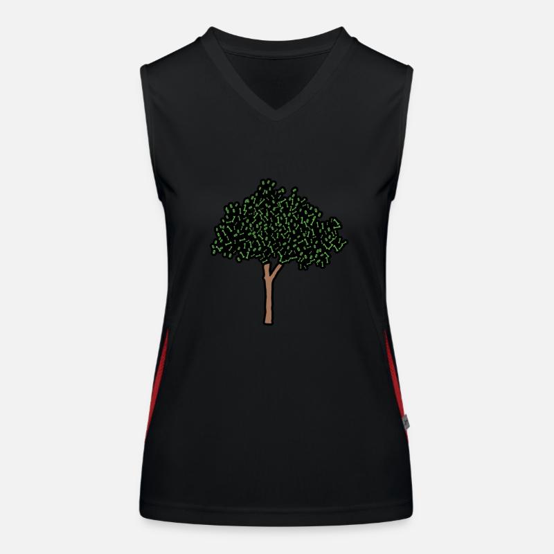 Binary Tree Admin Hacker Coder Programmierer Funktionelles Kontrast-Tank Top für Frauen