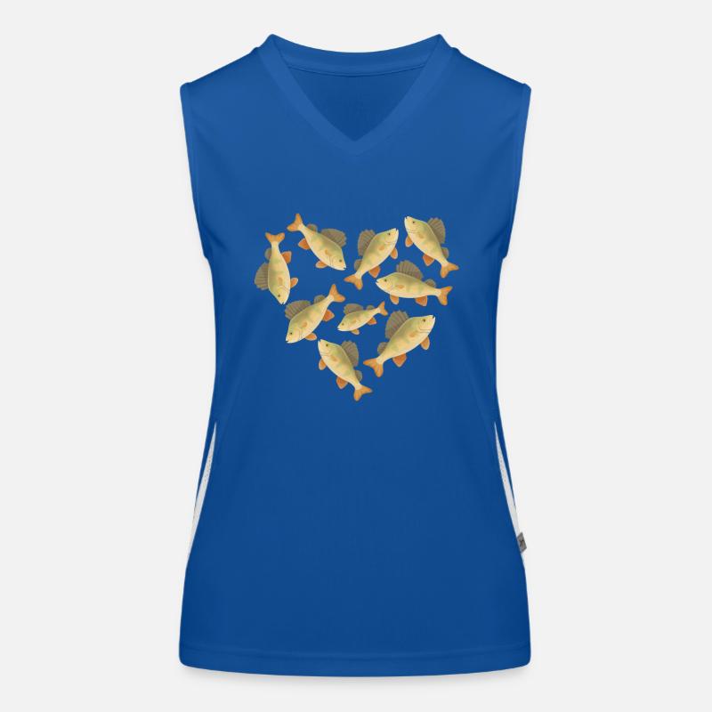 Herz Barsch Funktionelles Kontrast-Tank Top für Frauen