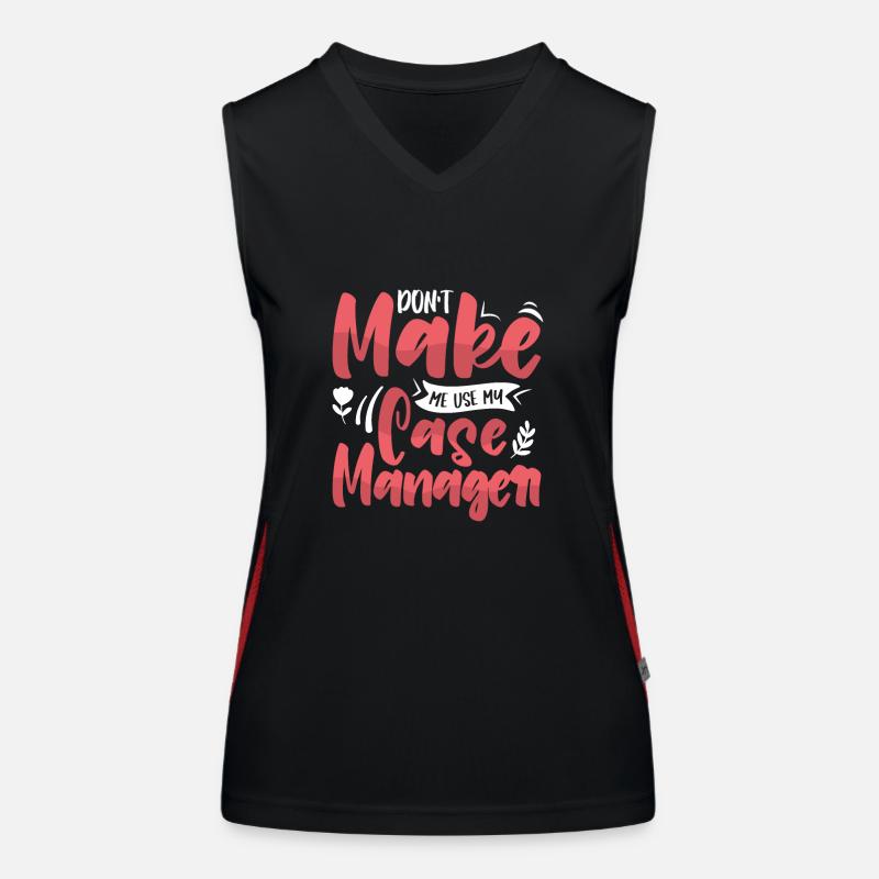 Birth Worker Funktionelles Kontrast-Tank Top für Frauen