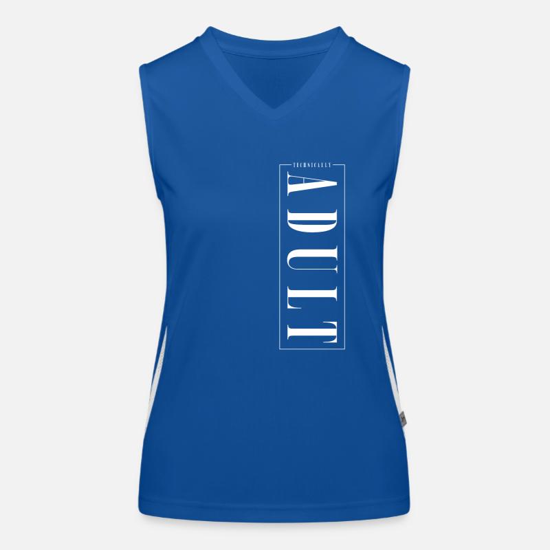 Technisch Erwachsen 18 Jahre Geburtstag Geschenk Funktionelles Kontrast-Tank Top für Frauen