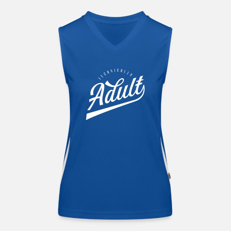 Technisch Erwachsen 18 Jahre Geburtstag Geschenk Funktionelles Kontrast-Tank Top für Frauen
