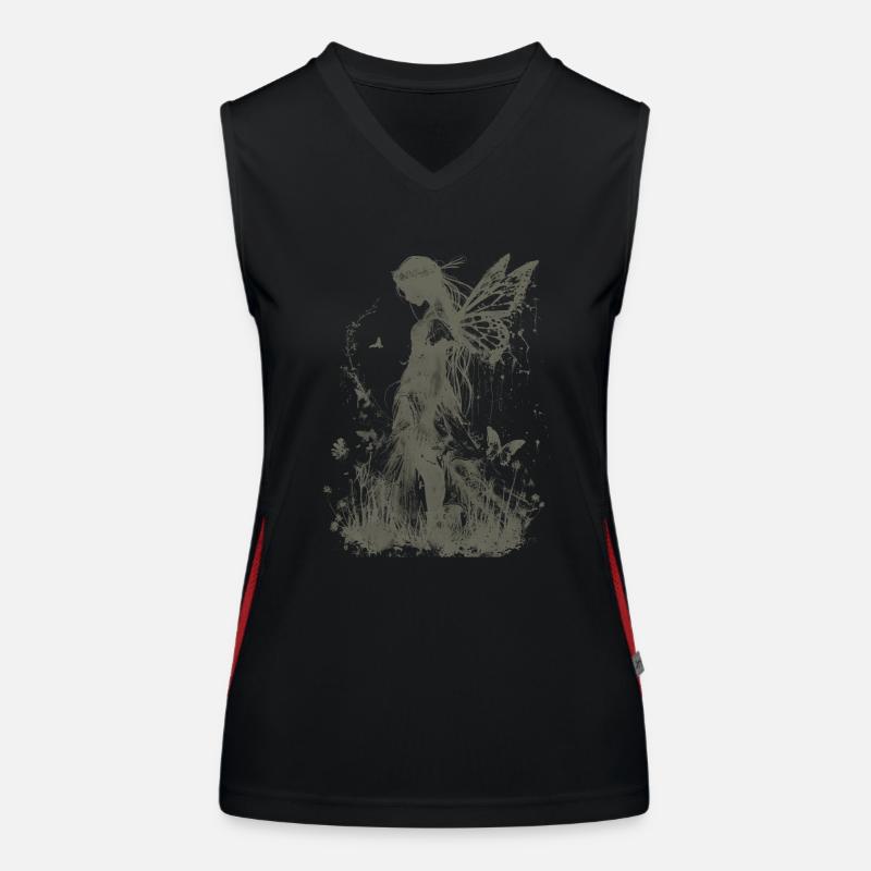 Fée sombre Mythpunk Fée esthétique Pixiecore Débardeur respirant contrasté Femme