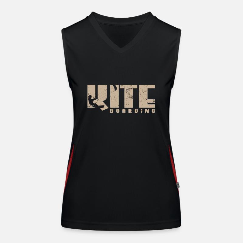 Kite boarding Women's Functional Contrast Tank Top