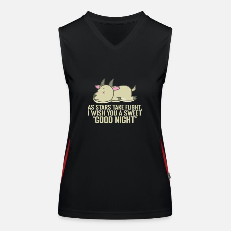 as Stars take Flight, good Night Pyjama Funktionelles Kontrast-Tank Top für Frauen