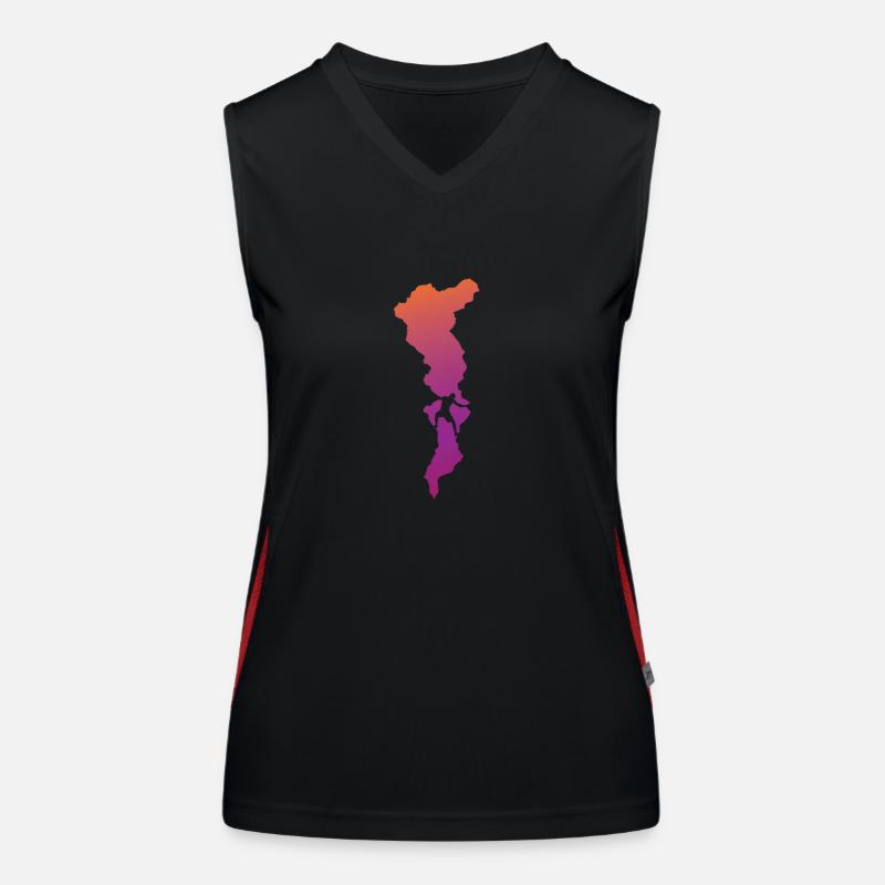 Escalade et escalade de bloc Débardeur respirant contrasté Femme