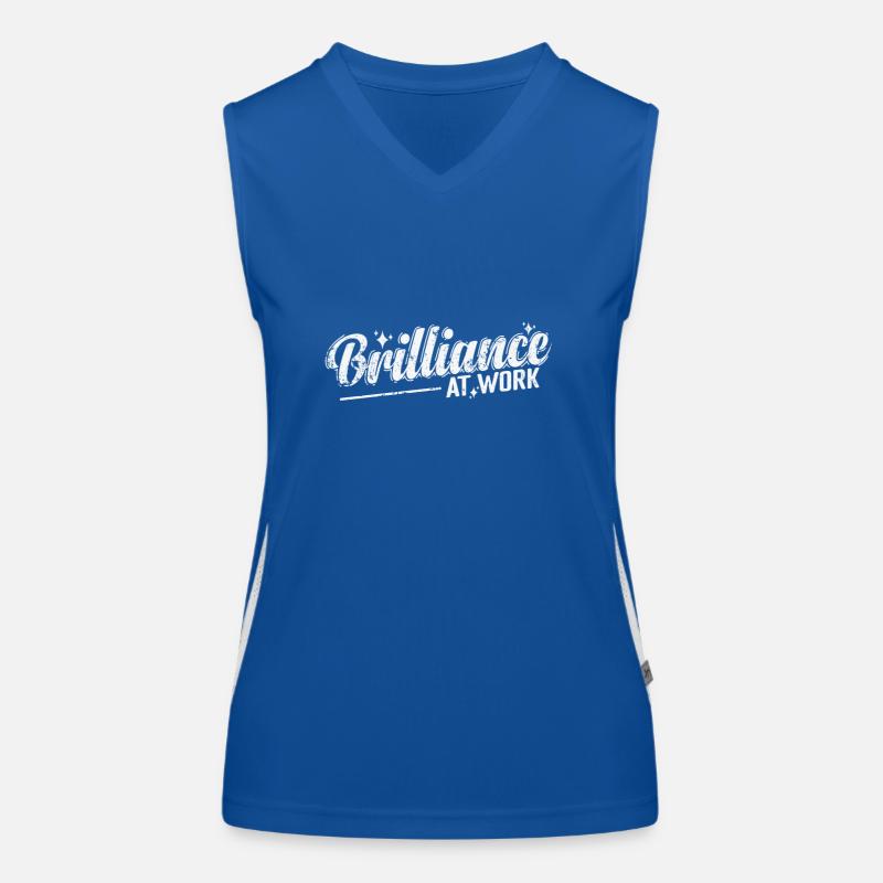 Brilliance at Work Funktionelles Kontrast-Tank Top für Frauen