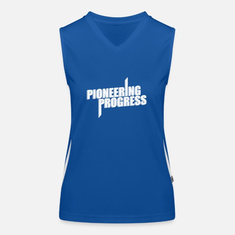 Progrès pionniers Débardeur respirant contrasté Femme