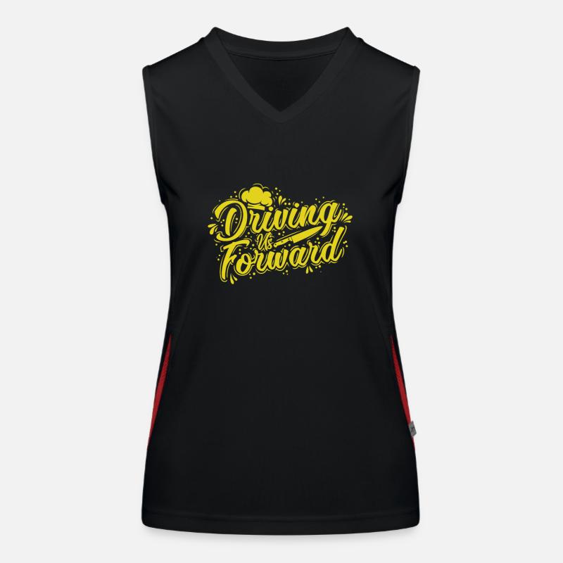 Driving Us Forward Women's Functional Contrast Tank Top