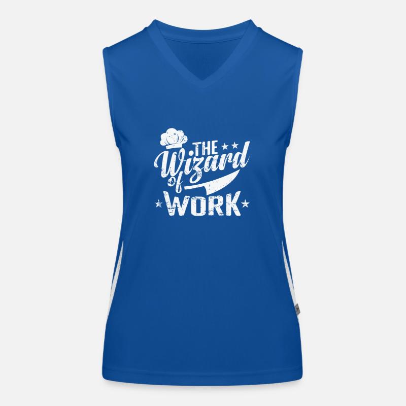 The Wizard of Work Women's Functional Contrast Tank Top