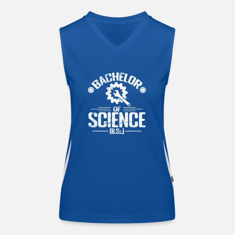 Bachelor of Science Wissenschaftliche Studien Funktionelles Kontrast-Tank Top für Frauen