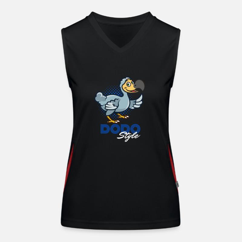 Dodo Style Débardeur respirant contrasté Femme