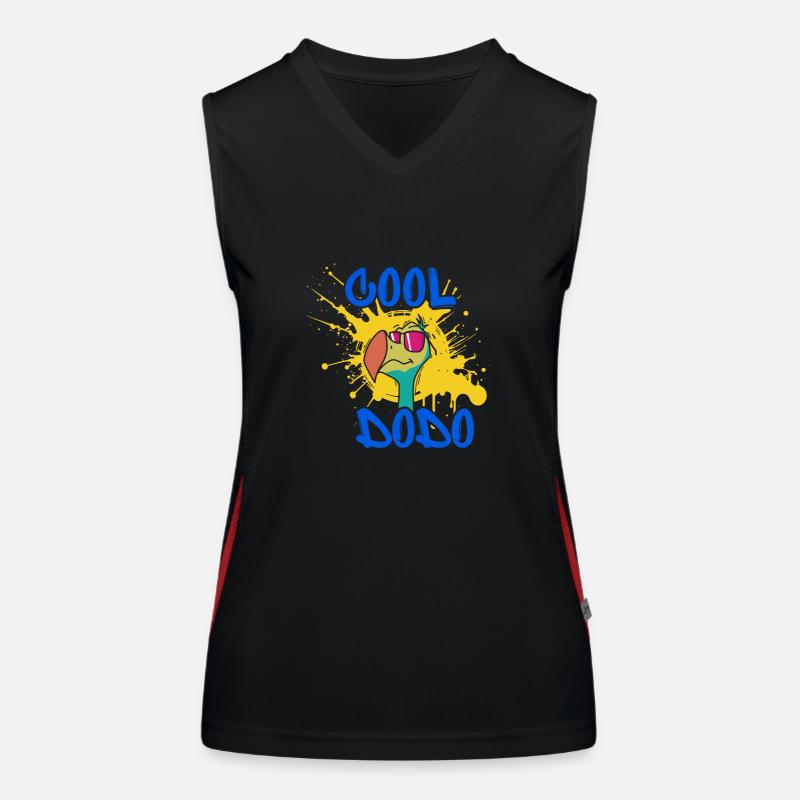cool Dodo Funktionelles Kontrast-Tank Top für Frauen