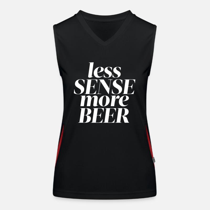 Beer Funktionelles Kontrast-Tank Top für Frauen