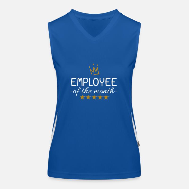 Mitarbeiter des Monats Funktionelles Kontrast-Tank Top für Frauen