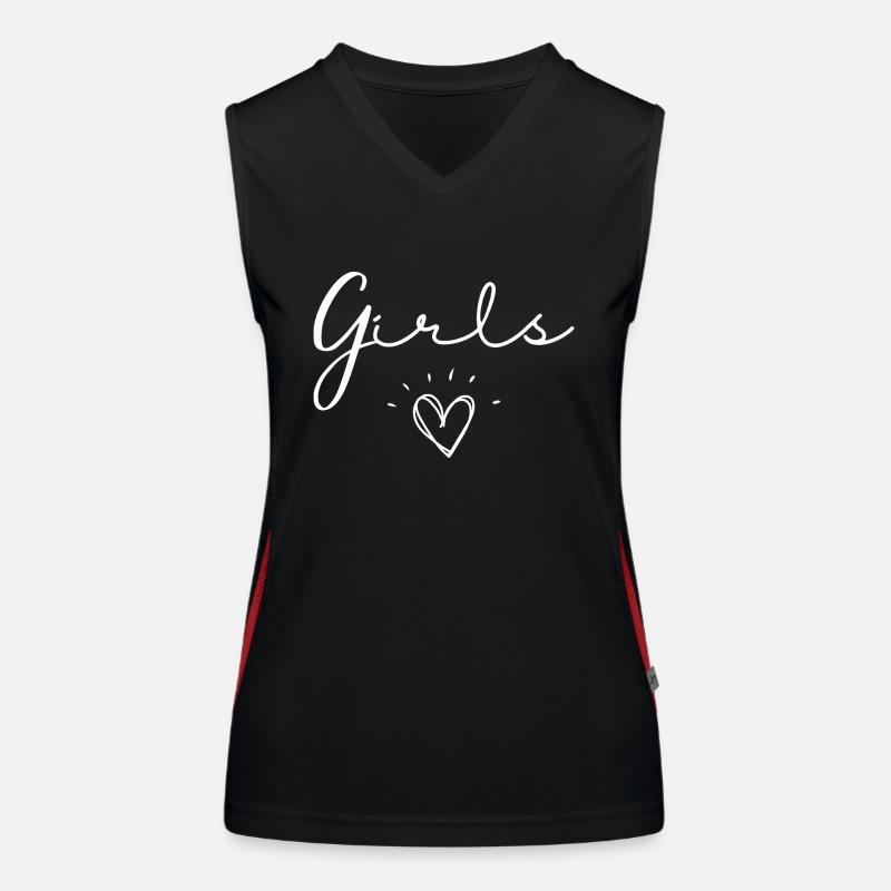 Mädchen Funktionelles Kontrast-Tank Top für Frauen