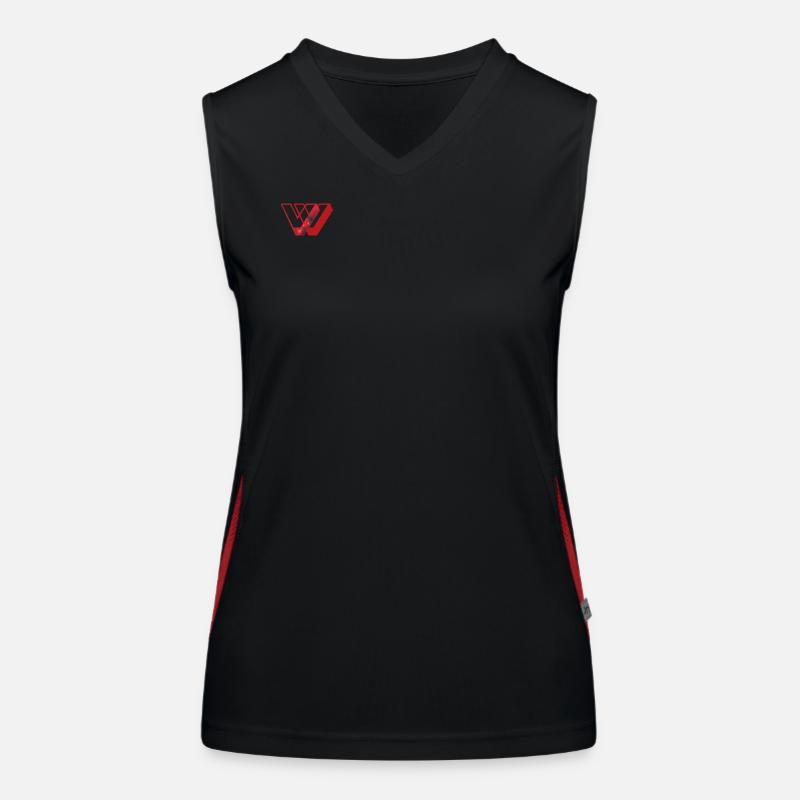 Winner Label . Fire on Fire Edition Women's Functional Contrast Tank Top