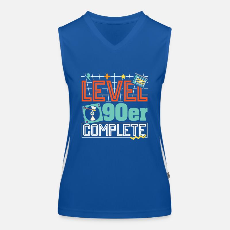 Level -90er Complete Funktionelles Kontrast-Tank Top für Frauen