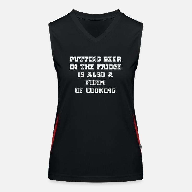 Beer Women's Functional Contrast Tank Top