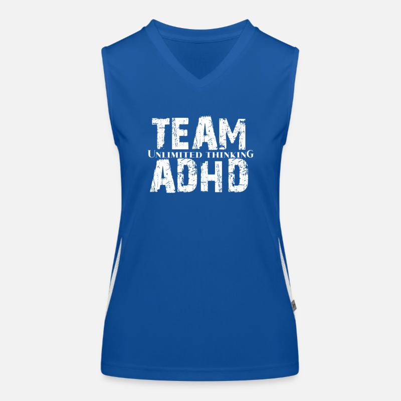 ADHD Women's Functional Contrast Tank Top