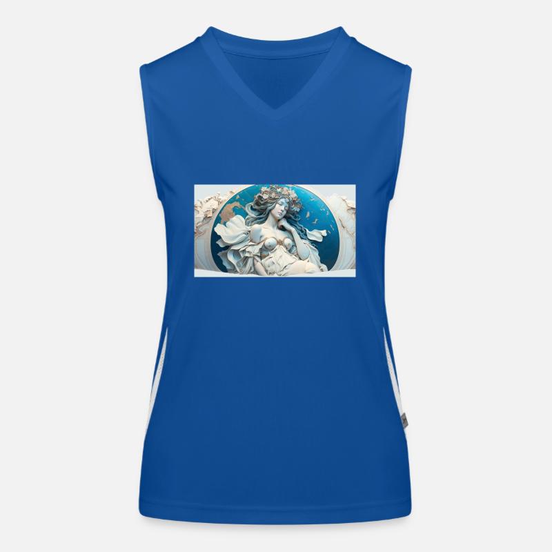 Terra World Funktionelles Kontrast-Tank Top für Frauen