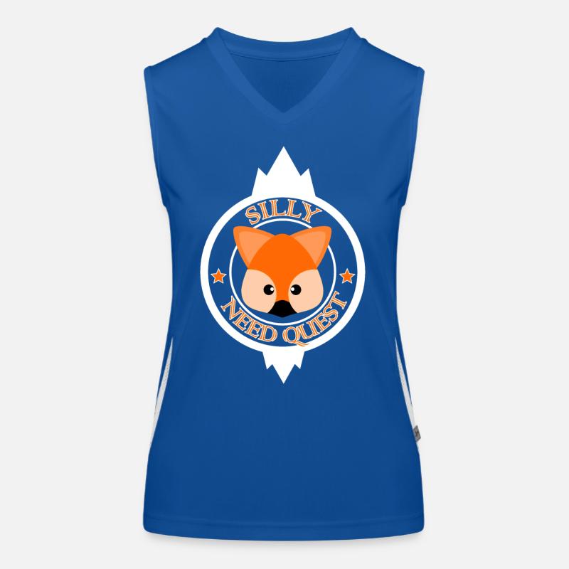 Fuchs Funktionelles Kontrast-Tank Top für Frauen
