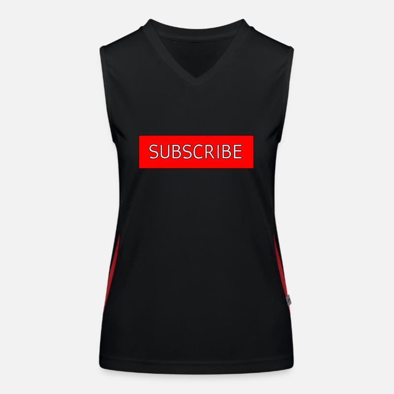Subscribe Women's Functional Contrast Tank Top