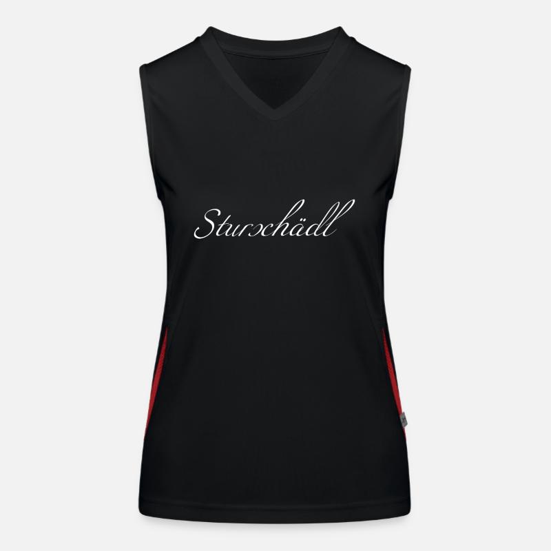 Sturschädl Funktionelles Kontrast-Tank Top für Frauen