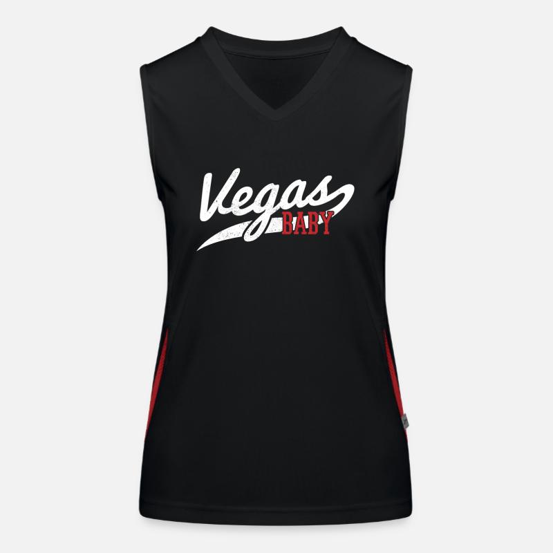 Las Vegas Nevada Souvenir Geschenk Funktionelles Kontrast-Tank Top für Frauen