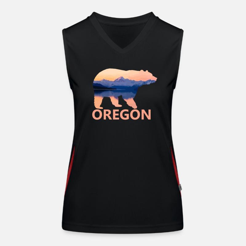 Oregon Débardeur respirant contrasté Femme