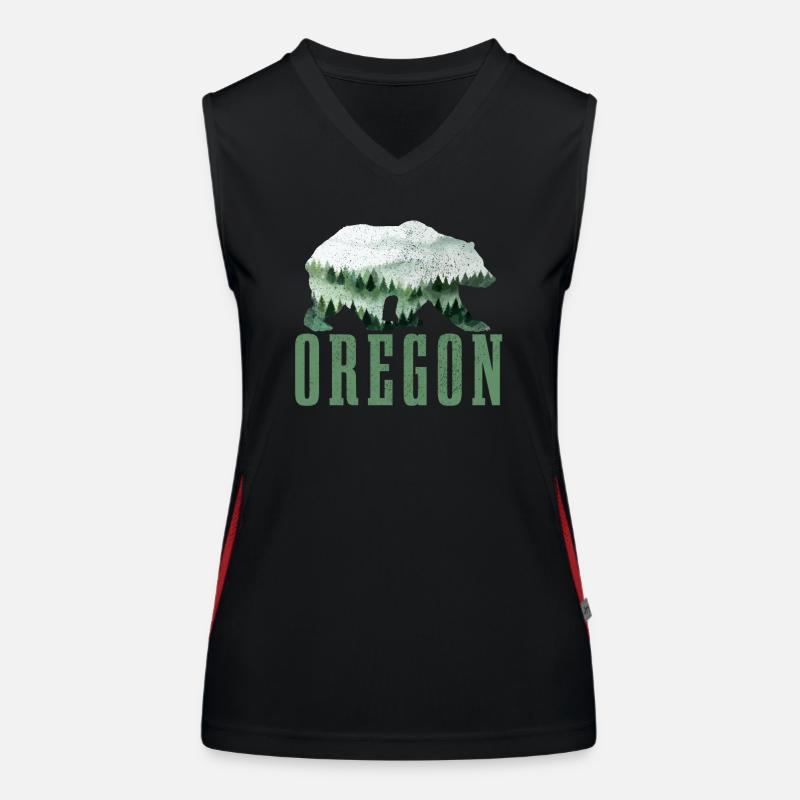 Oregon Débardeur respirant contrasté Femme