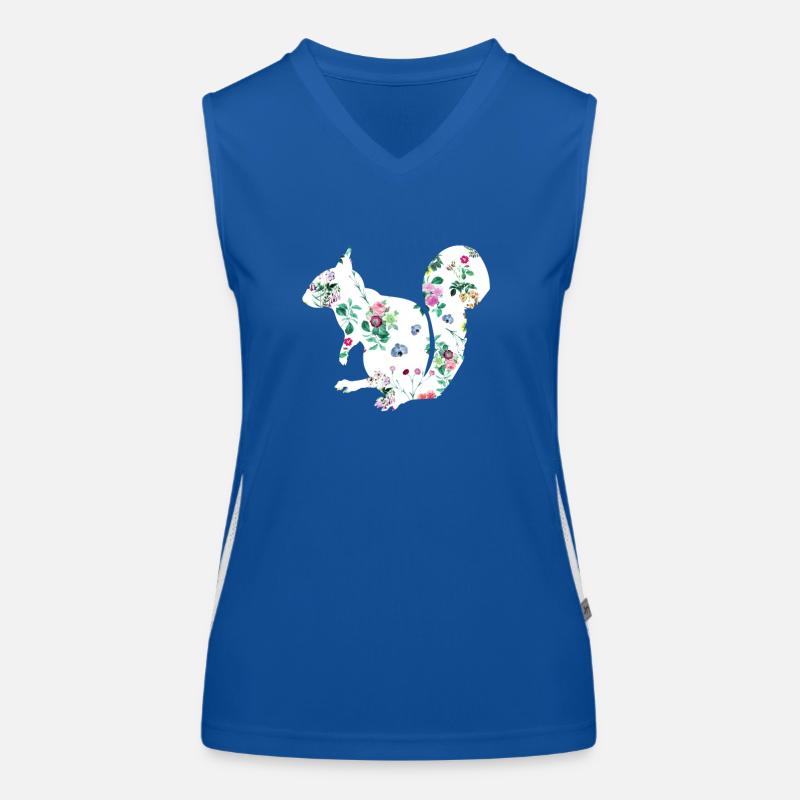 Squirrel Women's Functional Contrast Tank Top