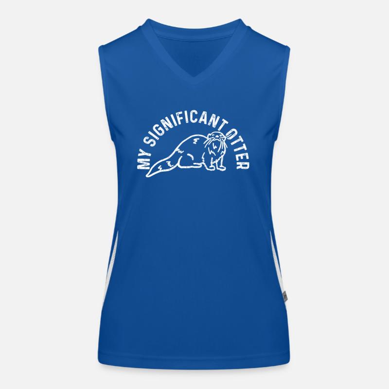 My Significant Otter Women's Functional Contrast Tank Top