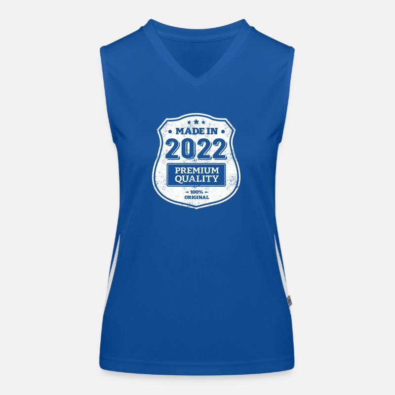 MADE IN 2022 Débardeur respirant contrasté Femme