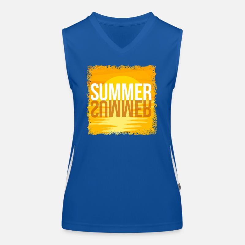 été2 Débardeur respirant contrasté Femme