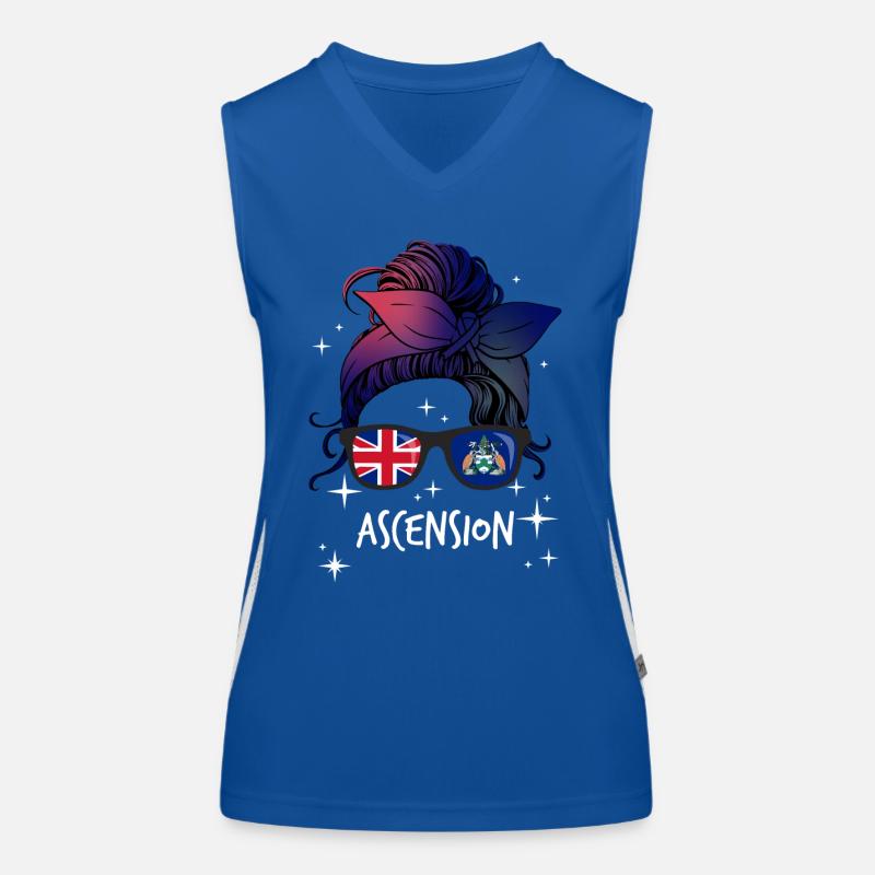Hemelvaart Functionele contrasterende tanktop voor vrouwen