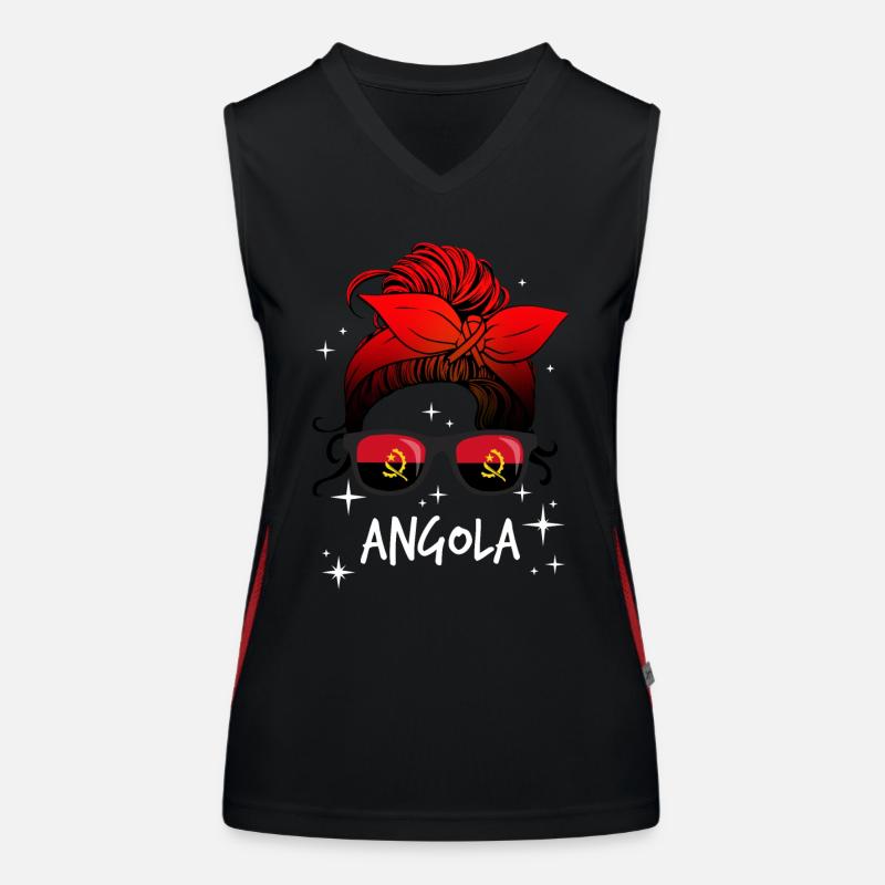 Angola Women's Functional Contrast Tank Top