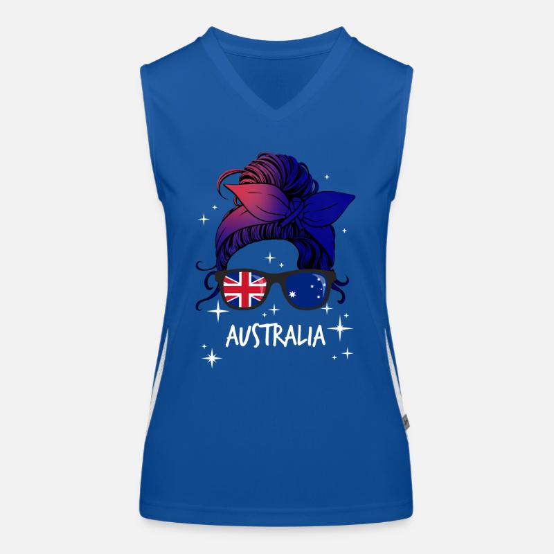 Australien Funktionelles Kontrast-Tank Top für Frauen