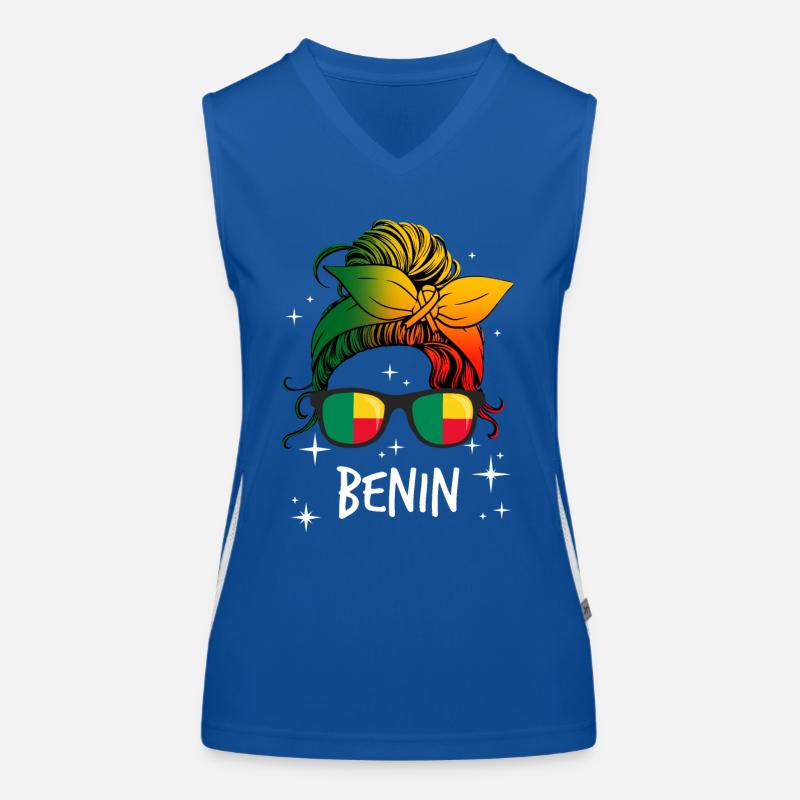 Benin Funktionelles Kontrast-Tank Top für Frauen