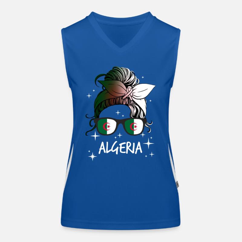 Algeria Women's Functional Contrast Tank Top