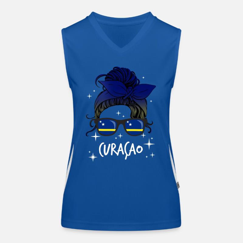 Curaçao Women's Functional Contrast Tank Top